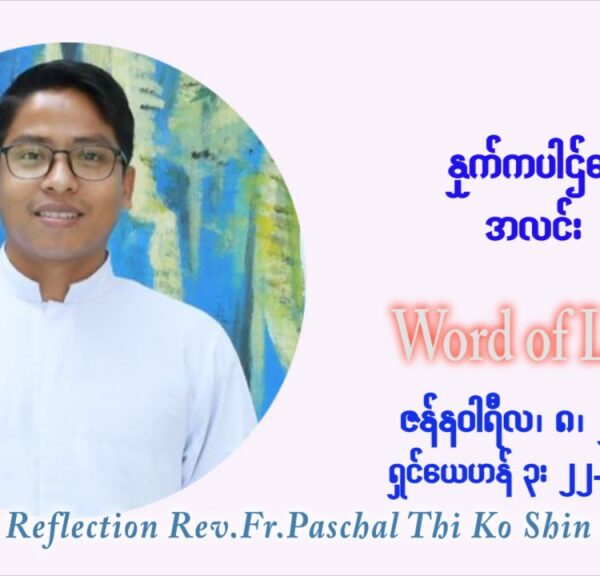 ဖာသာရ် Paschal သီကိုရှင် ( SDB) ခရစ္စမတ်ကာလာ စေနနေ့ ဩဝါဒ ဇန်နဝါရီလ ၈ ၊ ၂၀၂၂