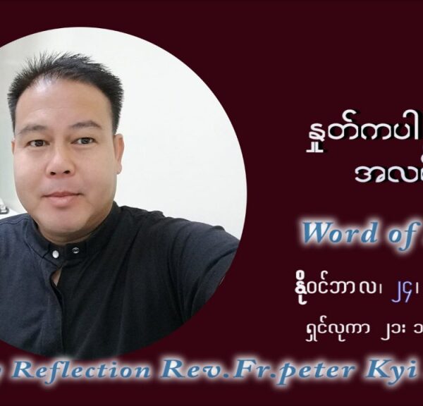 ဖာသာရ် ပီတာကြည်မောင် (၃၄) ကြိမ်မြောက် သာမာန်ရက်သတ္တပတ် ဗုဒ္ဓဟူးနေ့ ဩဝါဒ နိုဝင်ဘာလ ၂၄ ၊ ၂၀၂၁