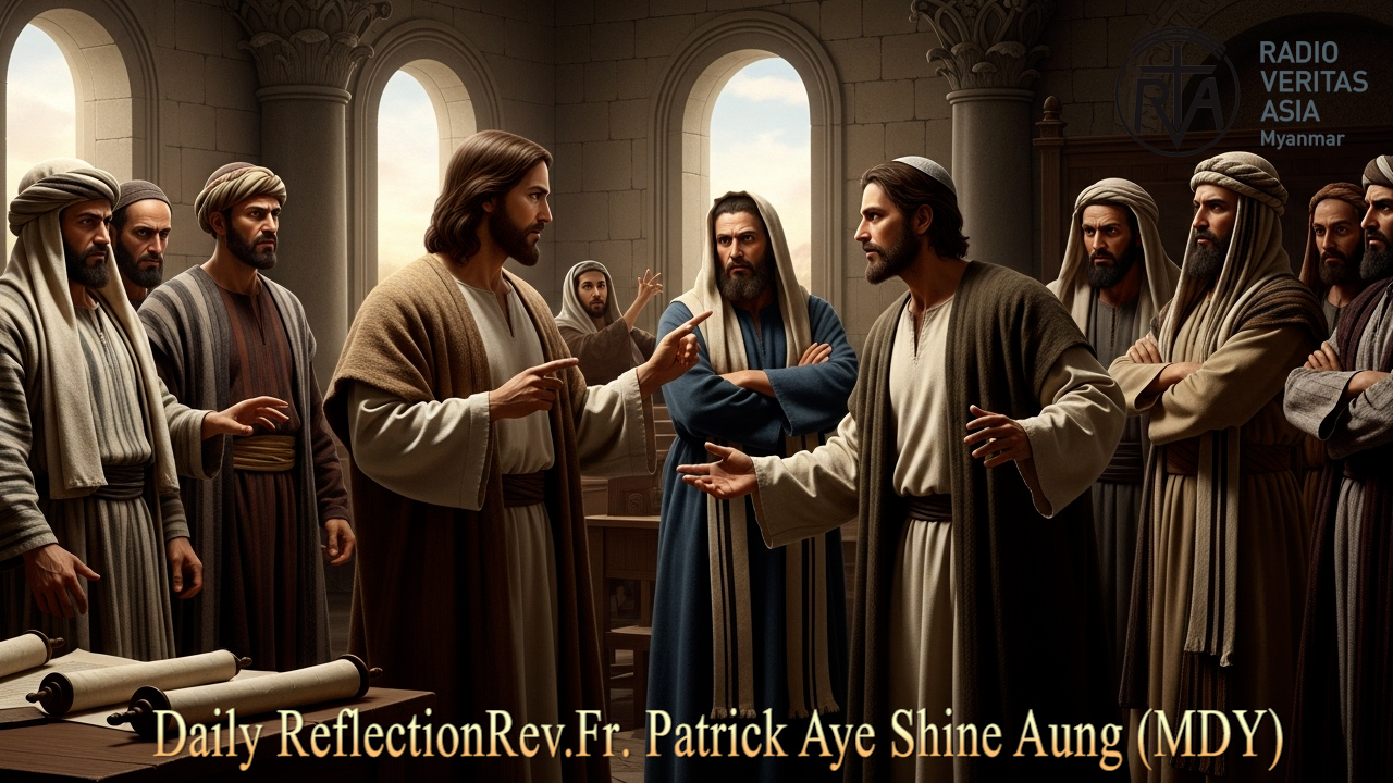 ဖာသာရ် Patrick Aye Shine Aung(မန္တလေးကက်သလစ်ဂိုဏ်းချုပ်သာသနာ) (၂၈)ကြိမ်မြောက်သာမန်ကာလ ဗုဒ္ဓဟူးနေ့ဩဝါဒ ၁၅၊ ၁၀၊ ၂၀၂၅