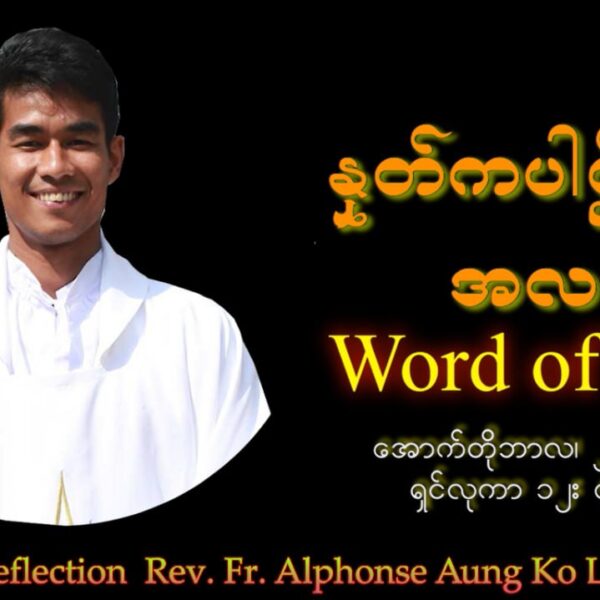 ဖာသာရ် Alphonse Aung Ko Latt (မန္တလေးကက်သလစ်ဂိုဏ်းချုပ်သာသနာ) (၂၉)ကြိမ်မြောက်သာမန်ကာလ ဗုဒ္ဓဟူးနေ့ဩဝါဒ ၂၃၊ ၁၀၊ ၂၀၂၅