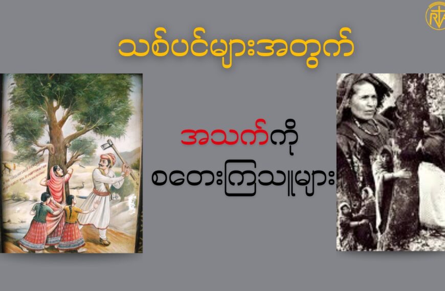 သစ်ပင်များအတွက် အသက်စွန့်ကြသူများ