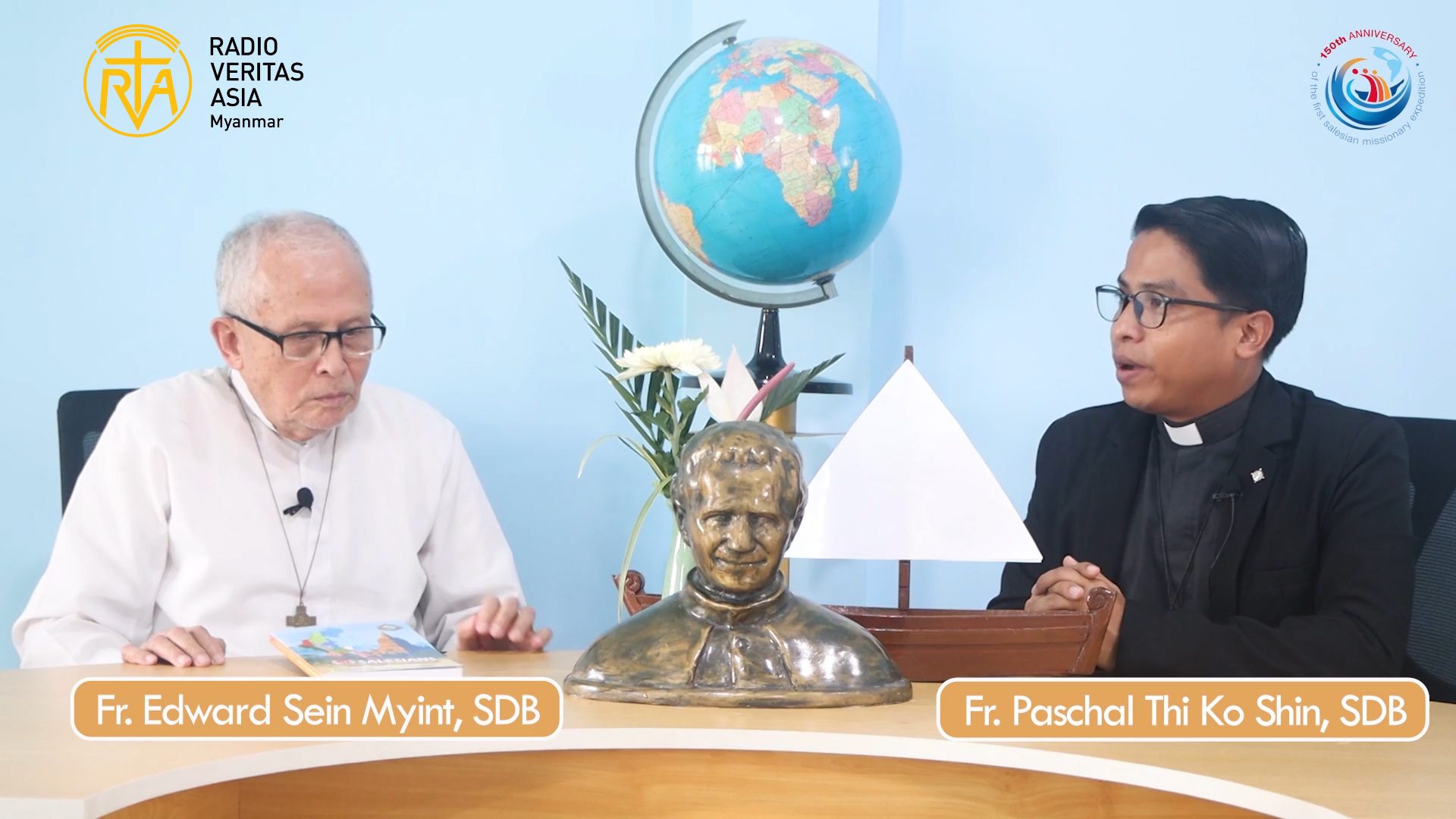 ဆလေးရှင်းသာသနာပြုများစေလွှတ်ခြင်း နှစ်(၁၅၀)ပြည့် ဂျူဘီလီစကားဝိုင်း။