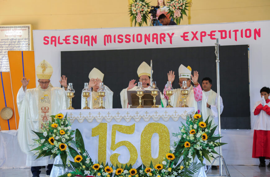 ဆလေးရှင်းသာသနာပြုများစေလွှတ်ခြင်း နှစ်(၁၅၀)ပြည့် ဂျူဘီလီပွဲကျင်းပ။