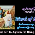 ဖာရ်သာ Auguustine Tni Maung Htun (မန္တလေးကက်သလစ်ဂိုဏ်းချုပ်သာသနာ) အာဒ်တူးဒုတိယ တနင်္ဂနွေနေ့ ၁၄၊ ၁၂ ၊ ၂၀၂