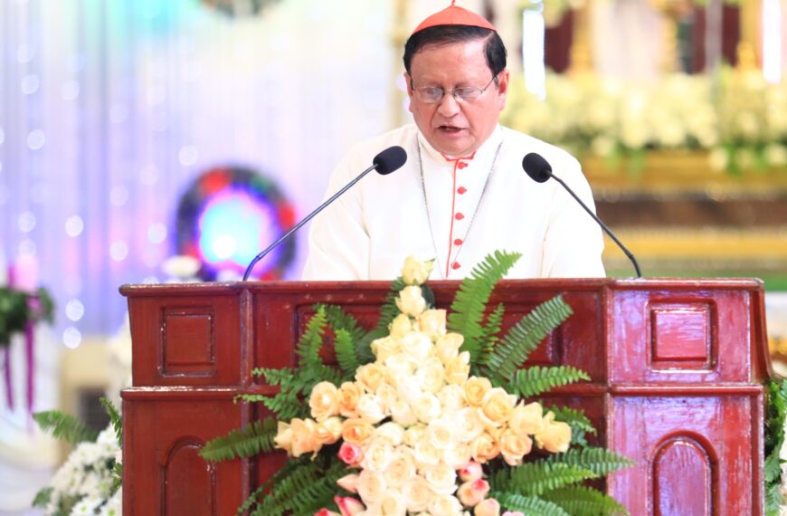 Cardinal Charles Bo ၏ခရစ္စမတ် သတင်းစကား။