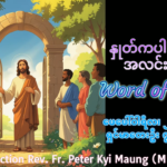 ဖာရ်သာ Peter Kyi Maung(မန္တလေးကက်သလစ်ဂိုဏ်းချုပ်သာသနာ) ဝါတွင်းကာလ ပထမ ကြာသပတေးနေ့ ၂၆၊ ၂၊ ၂၀၂၆
