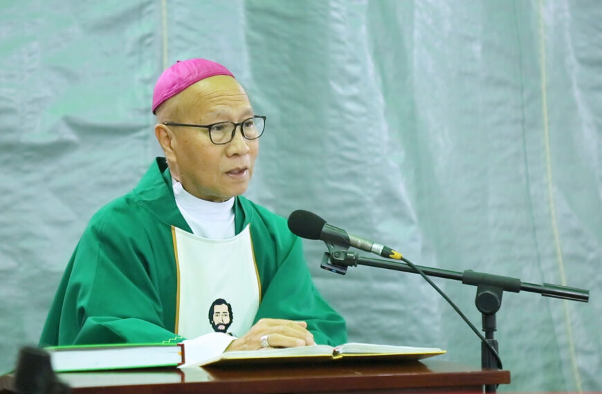 တရုတ်ကက်သလစ်ဘာသာဝင်မိသားစုများ၏ နှစ်သစ်ကူးပွဲနေ့ ဩဝါဒတရား။