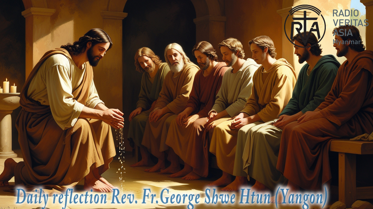 ဖာရ်သာ . George Shwe Htun (ရန်ကုန်ကက်သလစ်ဂိုဏ်းချုပ်သာသနာ) သန့်ရှင်းသောရက်သတ္တပါတ် ‌‌ကြာသပတေးနေ့ ကြီ ၂၊ ၄၊ ၂၀၂၆