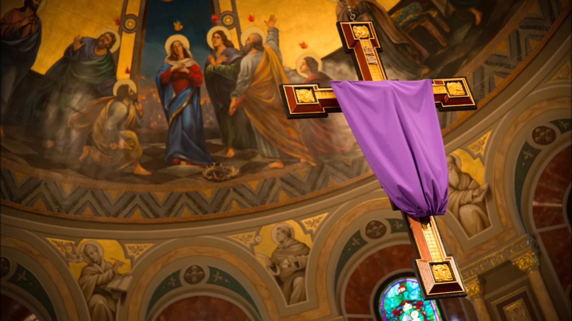 သန့်ရှင်းသောရက်မြတ်သီတင်းပတ်Holy Week အတွင်းမှာ ‘ကက်သလစ်ဘာသာဝင်တွေဟာ သူတို့ အလေးအမြတ်ဆုံးထားတဲ့ ဒီပုံတော်တွေကို ဘာကြောင့် ဖုံးအုပ်ထားရတာလဲ။