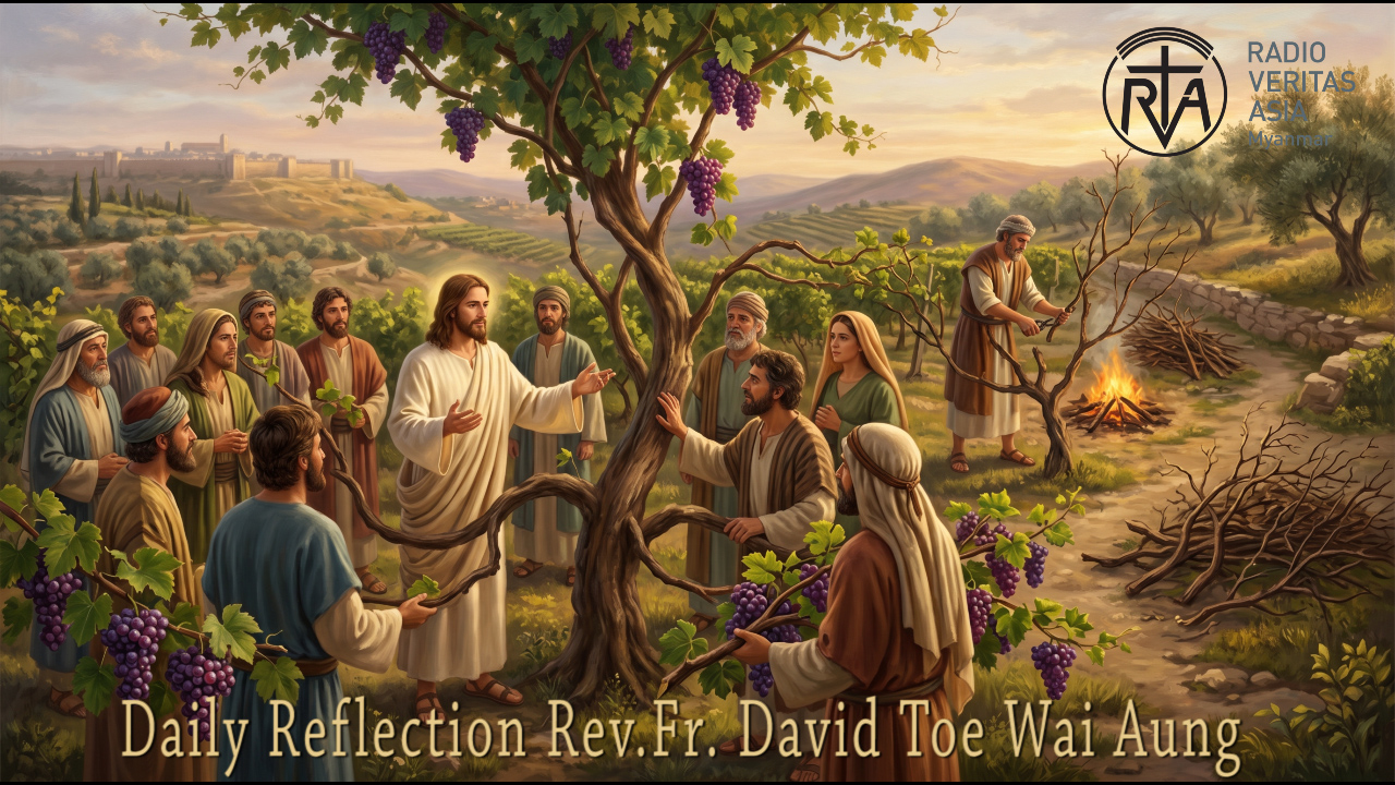 ဖာရ်သာ David Toe Wai Aung (မန္တလေးကက်သလစ်ဂိုဏ်းချုပ်သာသနာ) ‌‌ပါစကားကာလစတုတ္ထသီတင်းပါတ် ဗုဒ္ဓဟူးနေ့ ၆၊ ၅၊ ၂၀၂၆