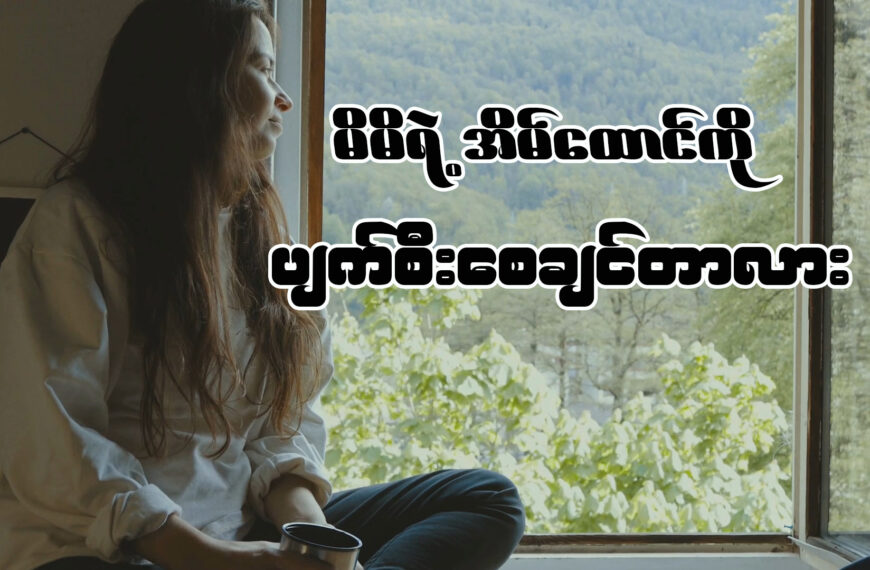 မိမိရဲ့ အိမ်ထောင်ကို ပျက်စီးသွားစေချင်သလားဆိုတဲ့အကြောင်းကို ပြောပြပေးသွား ချင်ပါတယ်။
