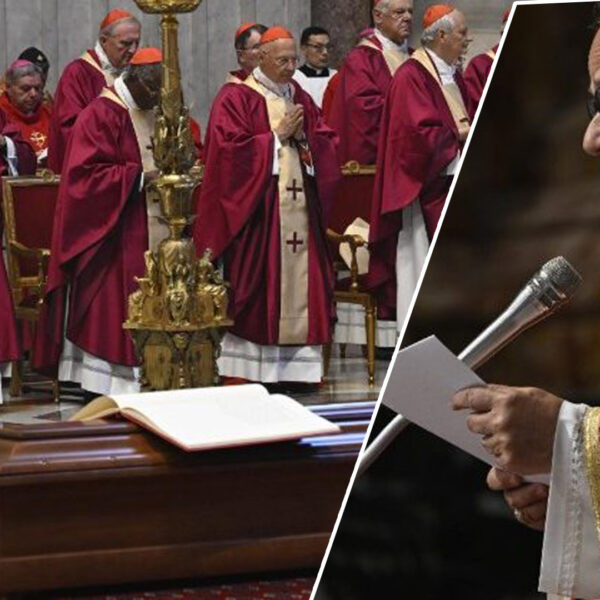 ကာဒီနယ် ကာမီလို ရူအီနီ (Cardinal Camillo Ruini) ၏ ဈာပနမစ္ဆားတရားတော်ကို ပုပ် ရဟန်းမင်းကြီး လီယို (၁၄) ဦးဆောင်ပူဇော်။
