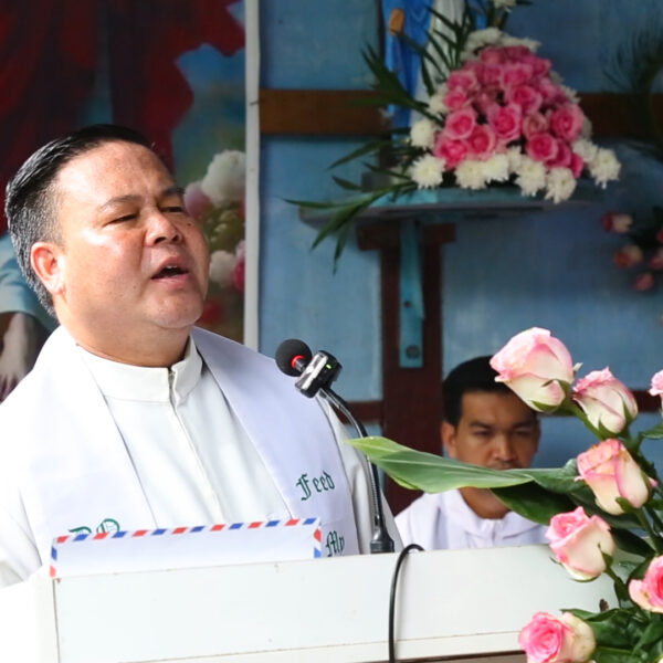 စိန့်ဂျော်ကင်းနှင့်စိန့်အန်နား ဘုရားကျောင်းပွဲနေ့ဩဝါဒတရား။
