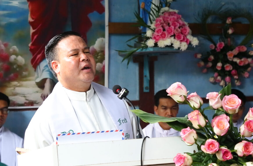 စိန့်ဂျော်ကင်းနှင့်စိန့်အန်နား ဘုရားကျောင်းပွဲနေ့ဩဝါဒတရား။
