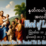 ဖာရ်သာ Paschal Thi Ko Shin (SDB) (၁၉)ကြိမ်မြောက်သာမန်ကာလ အင်္ဂါနေ့ ၁၁၊ ၈၊ ၂၀၂၆