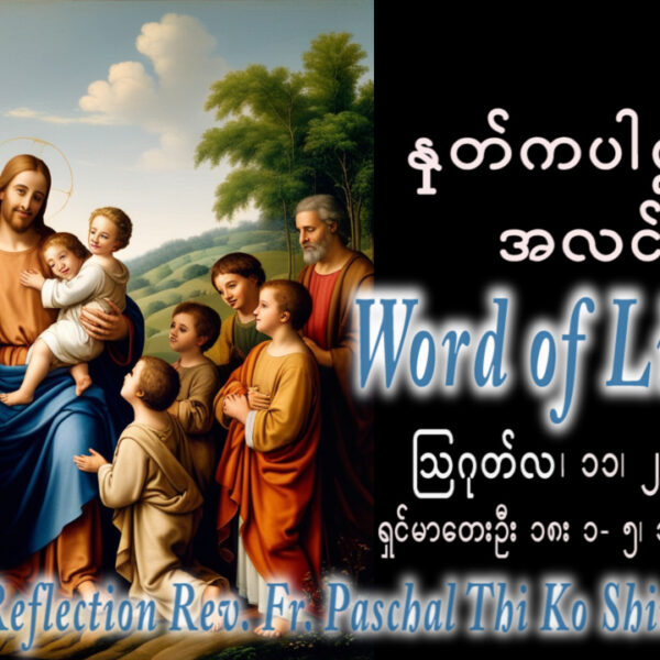 ဖာရ်သာ Paschal Thi Ko Shin (SDB) (၁၉)ကြိမ်မြောက်သာမန်ကာလ အင်္ဂါနေ့ ၁၁၊ ၈၊ ၂၀၂၆