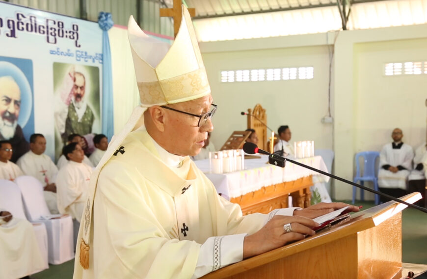 ဆုတောင်းပြည့်ရဟန္တာစိန့်ပါဒြေပီးအို ပွဲနေ့ဩဝါဒတရား။