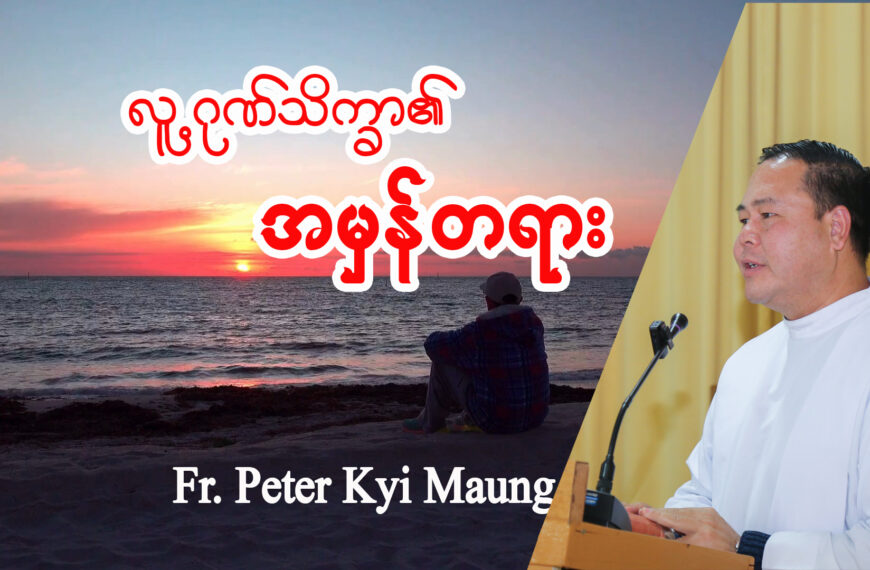 လူ့ဂုဏ်သိက္ခာ၏ အမှန်တရား။