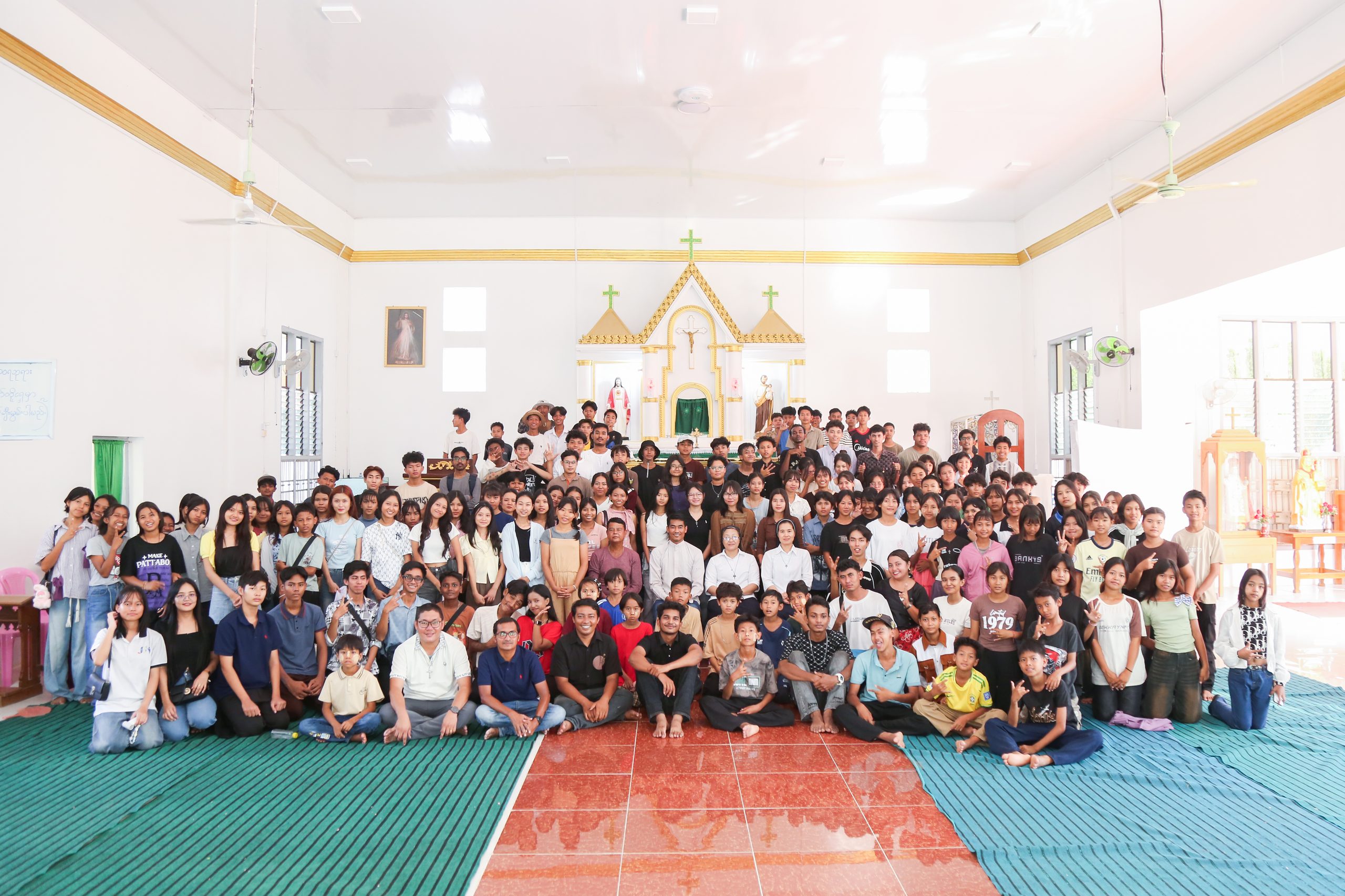 မန္တလေးသာသနာအတွင်းရှိလူငယ်များအတွက် “AI နှင့်ကက်သလစ်လူငယ်များ”ဟူသောခေါင်းစဉ်ဖြင့်  တစ်ရက်တာသင်တန်းကျင်းပပေး။